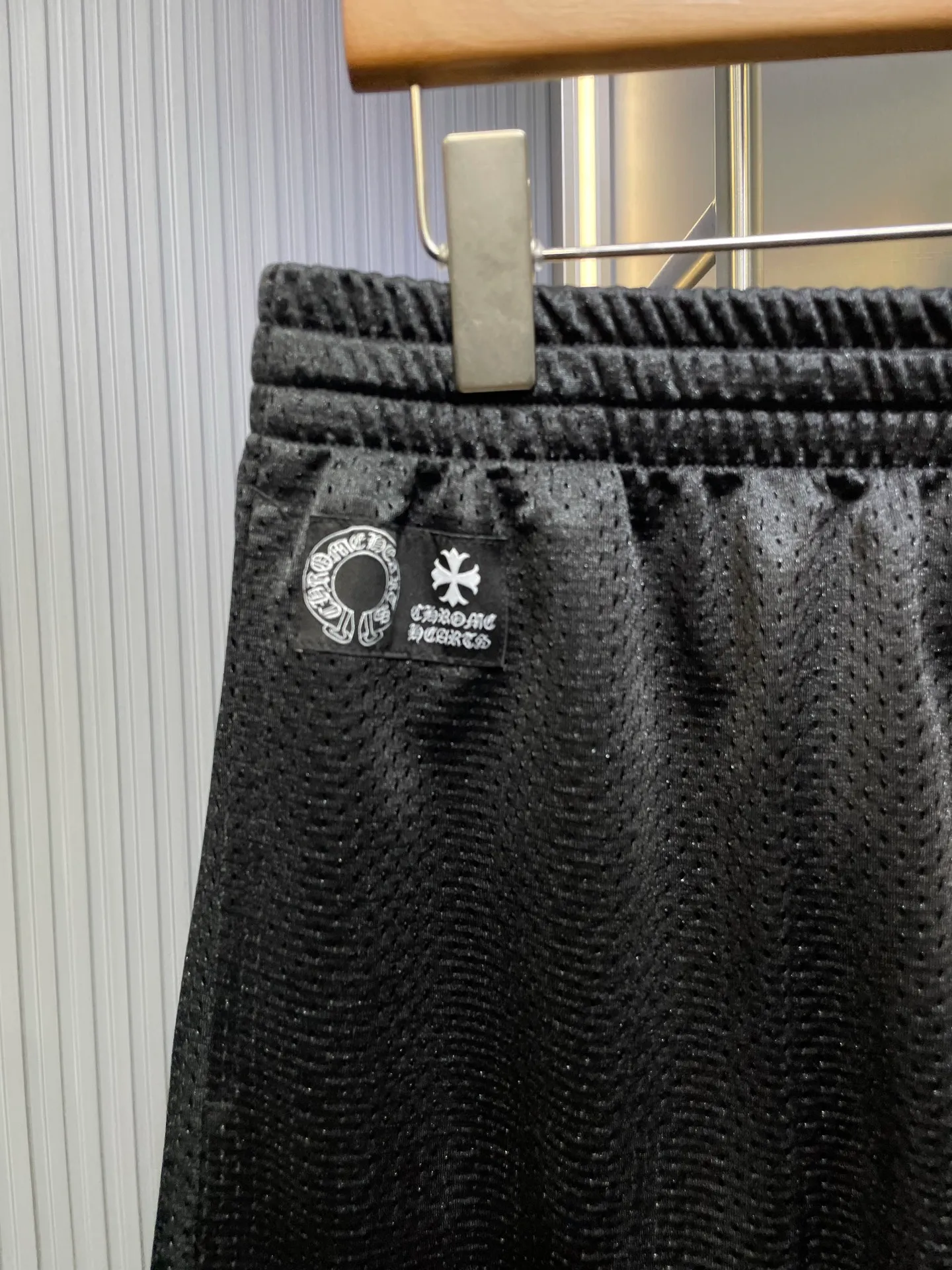 🅿️300 CH Croix Heart🌟【Top original order】25SS glitter ice hockey shorts YB open plate fixed dyeing color the highest version on the market The fabric is made of high-density 100D bird's eye cloth Double-sided mesh positioning is very time-consuming The cost of labor loss is very high Non-single layer thin transparent bottom junk on the market Same style for men and women OS version size: s m l